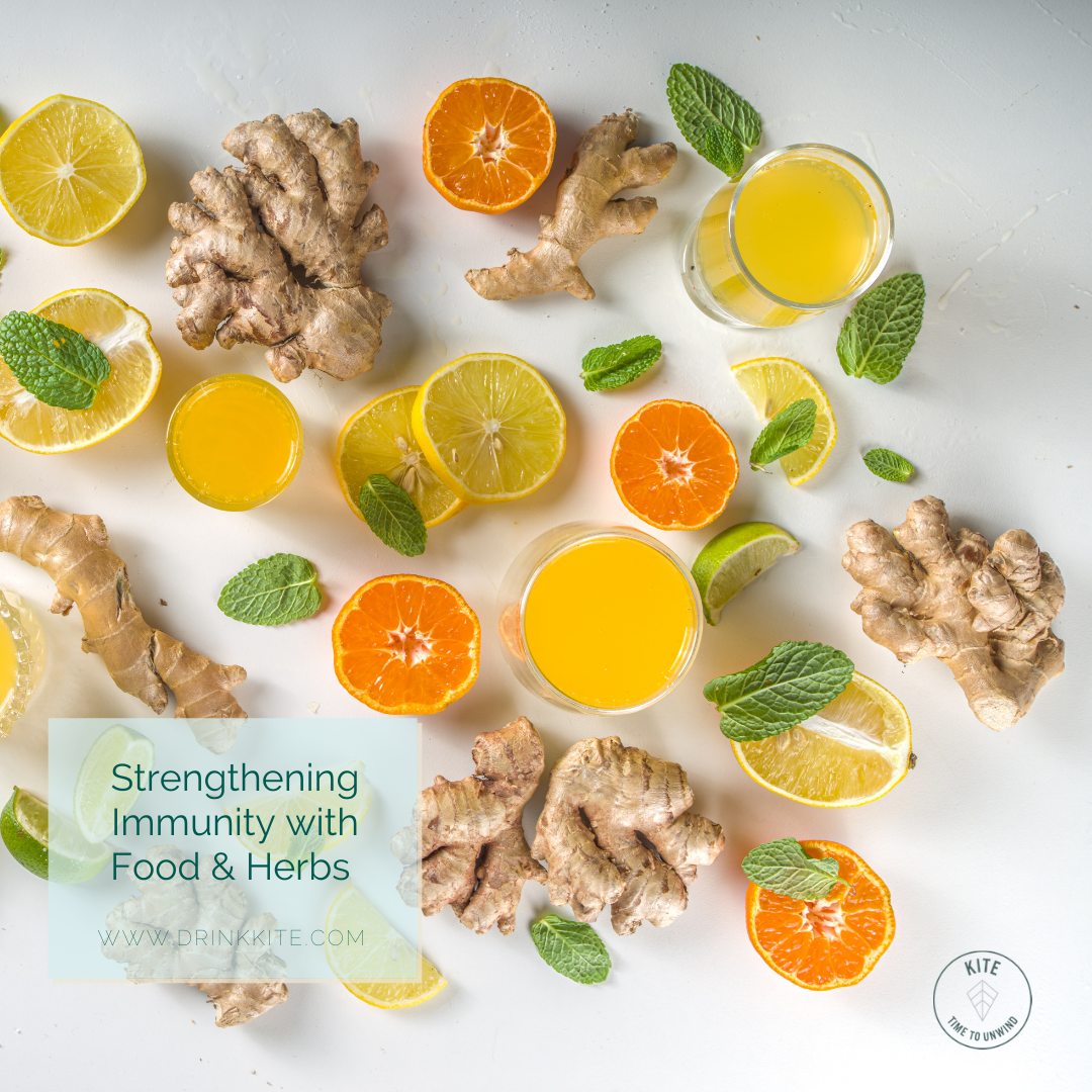 Strengthening Immunity with Food + Herbs